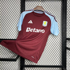 Camisa Aston Villa Home 24/25 - Torcedor Masculina Lançamento