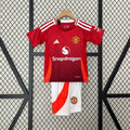 Conjunto Infantil Manchester United Home 24/25