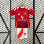 Conjunto Infantil Manchester United Home 24/25