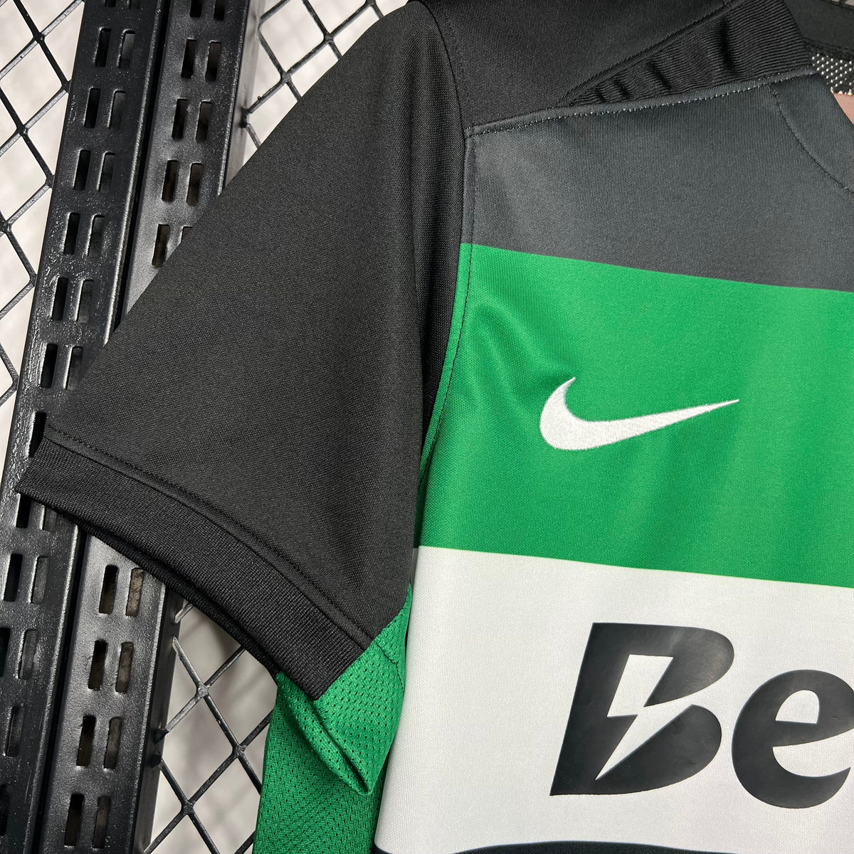 Camisa Sporting Titular 24/25 - Torcedor Masculina Lançamento