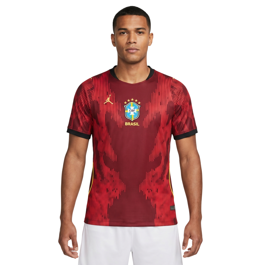 Camisa Brasil Vermelha 26/27 - Torcedor Masculina