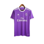 Camisa Retrô Real Madrid II Away 2016/17 Masculino Roxo
