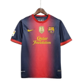 Camisa Retrô Barcelona 2012/13 Masculino Azul Grená