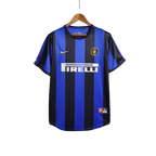 Camisa Retrô Inter de Milão I 1999/00 Masculino Azul e Preto