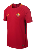 Camisa Retrô Roma I 2017/18 Masculino Vermelho