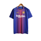 Camisa Retrô Barcelona I Home 2017/18 Masculino Azul Grená