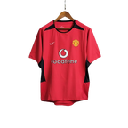 Camisa Retrô Manchester United 2002/04 Vermelho