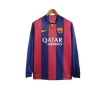 Camisa Retrô Barcelona Manga Longa 2014/15 Masculino