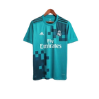Camisa Retrô Real Madrid II Away 2017/18 Masculino Azul