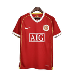 Camisa Retrô Manchester United 2006/07 Masculino Vermelho