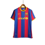 Camisa Barcelona Retrô I Home 2010/11 Torcedor Masculino Vermelho e Azul