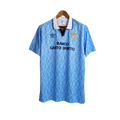 Camisa Retrô Lazio 1991/92 Masculino Branco e Azul