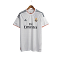 Camisa Retrô Real Madrid I Home 2013/14 Masculino Branco