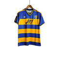 Camisa Retrô Parma Home Champion 2001/02 Masculino Azul e Amarelo