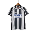 Camisa Retrô Juventus I 1997/98 Masculino Preto e Branco
