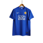 Camisa Retrô Manchester United 2007/08 Masculino Azul
