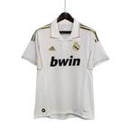 Camisa Retrô Real Madrid I Home 2011/12 Masculino Branco
