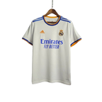 Camisa Retrô Real Madrid I Home 2021/22 Masculino Branco