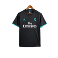Camisa Retrô Real Madrid 2017/18 II Torcedor Preto