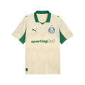 Camisa Palmeiras Mundial de Clubes 25/26 - Torcedor X Kidsuper Masculino - Bege e Verde