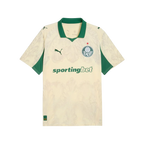 Camisa Palmeiras Mundial de Clubes 25/26 - Torcedor X Kidsuper Masculino - Bege e Verde