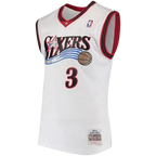 Regata Cl��ssica mitchell E Ness Philadelphia 76ers Swingman-Branco