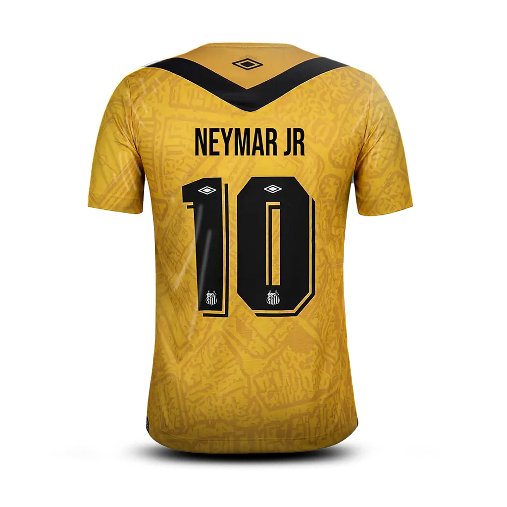 Camisa Santos FC III 24/25 + #10 Neymar Jr - Torcedor Masculina