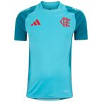 Camisa Flamengo Treino 25/26 Azul Claro - Versão Torcedor