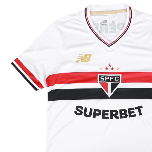 Camisa São Paulo Home 25/26 - Feminina