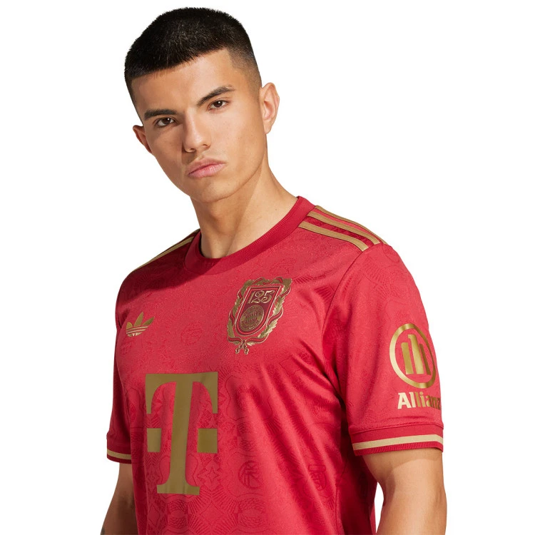 Camisa Bayern De Munique 125 Anos Vermelha 25/26 - Torcedor Masculina