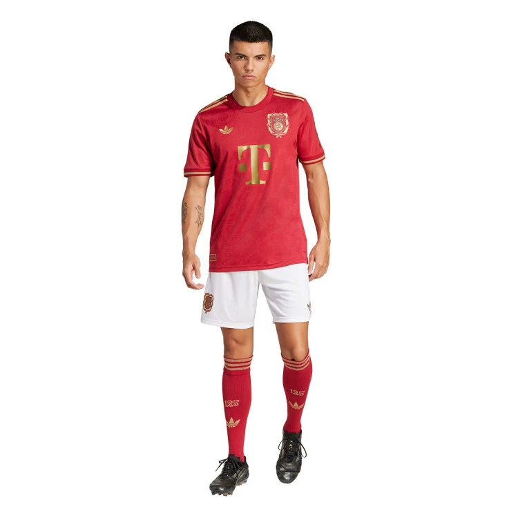 Camisa Bayern De Munique 125 Anos Vermelha 25/26 - Torcedor Masculina