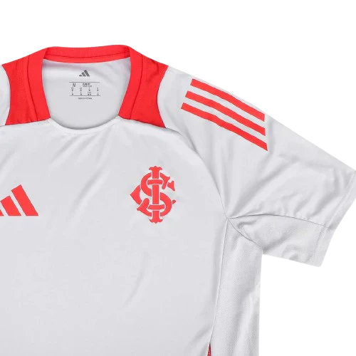 Camisa Internacional Treino Branca 25/26 - Torcedor Masculina