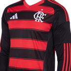 Camisa Flamengo Home 25/26 Manga Longa - Versão Torcedor