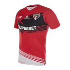 Camisa São Paulo Goleiro 25/26 Vermelha - Torcedor Masculina