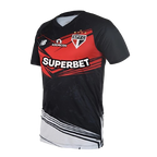 Camisa São Paulo Goleiro 25/26 Preta - Torcedor Masculina