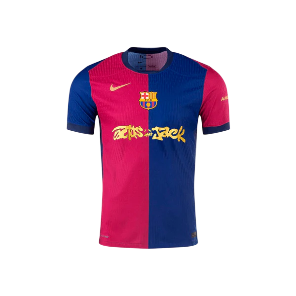 Camisa Barcelona Home x Travis Scott 24/25 - Versão Jogador