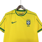 Camisa Retrô Seleção Brasileira I Home 1998/99 Masculino Amarelo