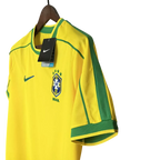 Camisa Retrô Seleção Brasileira I Home 1998/99 Masculino Amarelo