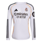 Camisa Real Madrid Home Manga Comprida 25/26 - Torcedor Masculina