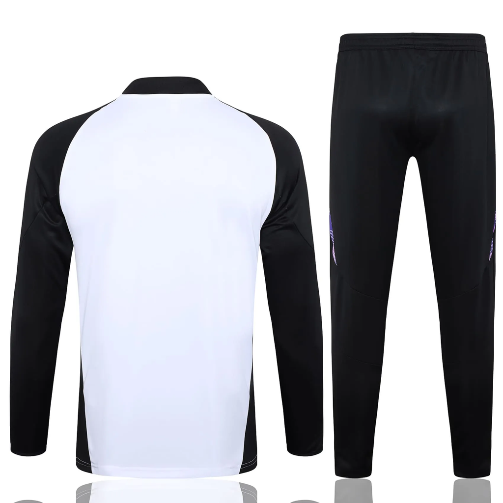 Conjunto de Treino Alemanha 2024/25 - Branco com Preto
