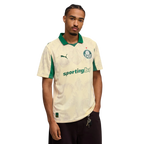 Camisa Palmeiras Mundial de Clubes 25/26 - Torcedor X Kidsuper Masculino - Bege e Verde