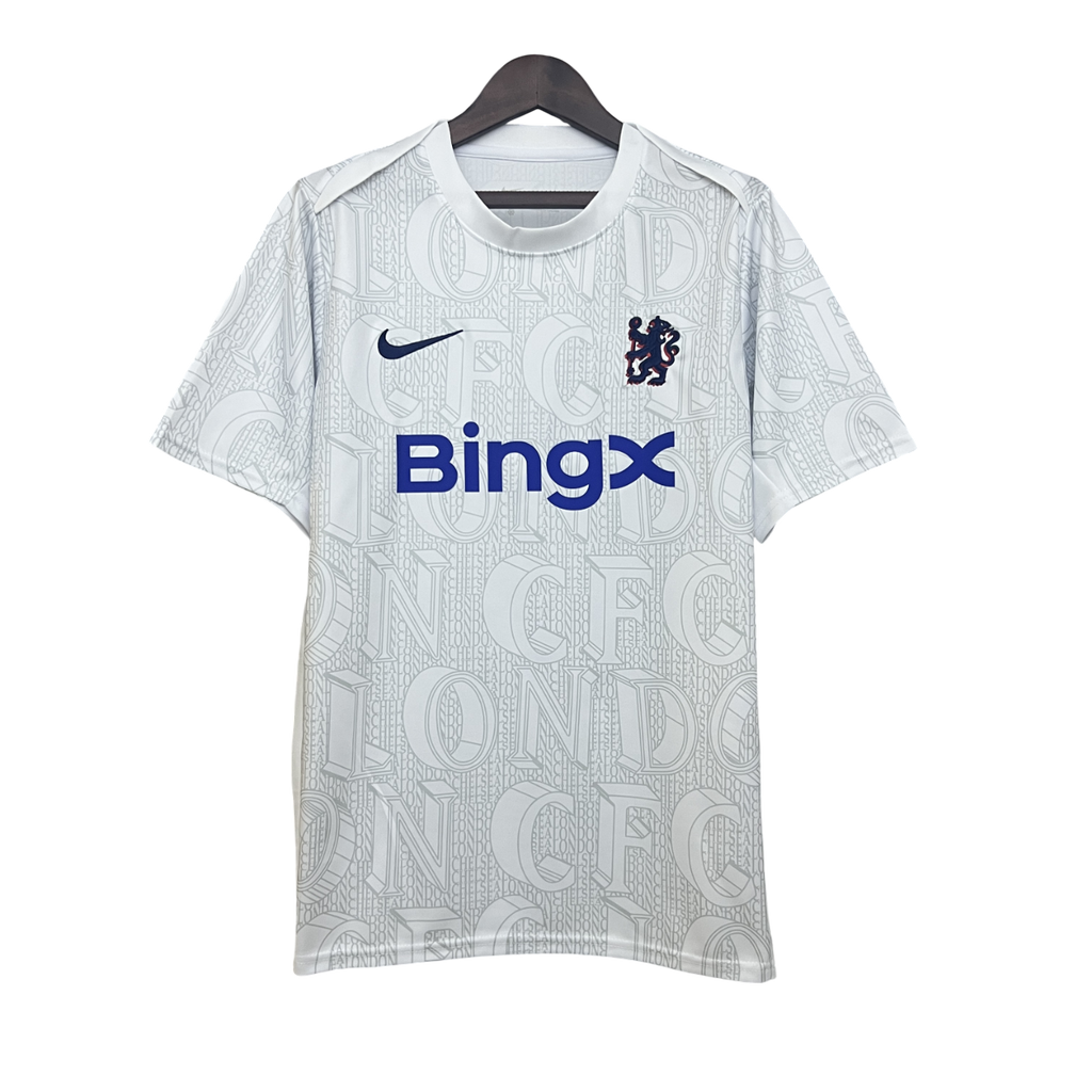 Camisa Chelsea Treino 25/26 - Torcedor Masculina