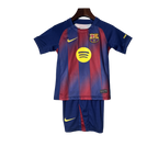 Conjunto Infantil Barcelona Home 25/26