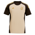 Camisa Flamengo 26/27 Treino Bege - Versão Torcedor