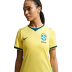 Camisa Brasil I 2026/27 Feminina - Amarela