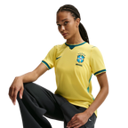 Camisa Brasil I 2026/27 Feminina - Amarela