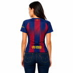 Camisa Barcelona x Olivia Rodrigo Home 25/26 - Torcedor Feminina