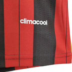 Camisa Retrô Milan I Home 2013/14 Masculino Vermelho e Preto