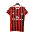 Camisa Milan Retrô 2011/2012 Vermelha e Preta