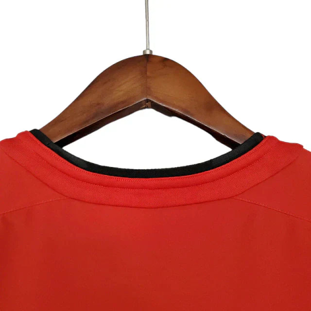 Camisa Retrô Manchester United 2002/03 Masculino Vermelho